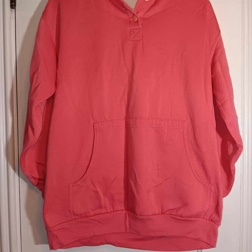 Women's Pink Hoodie Sweatshirt